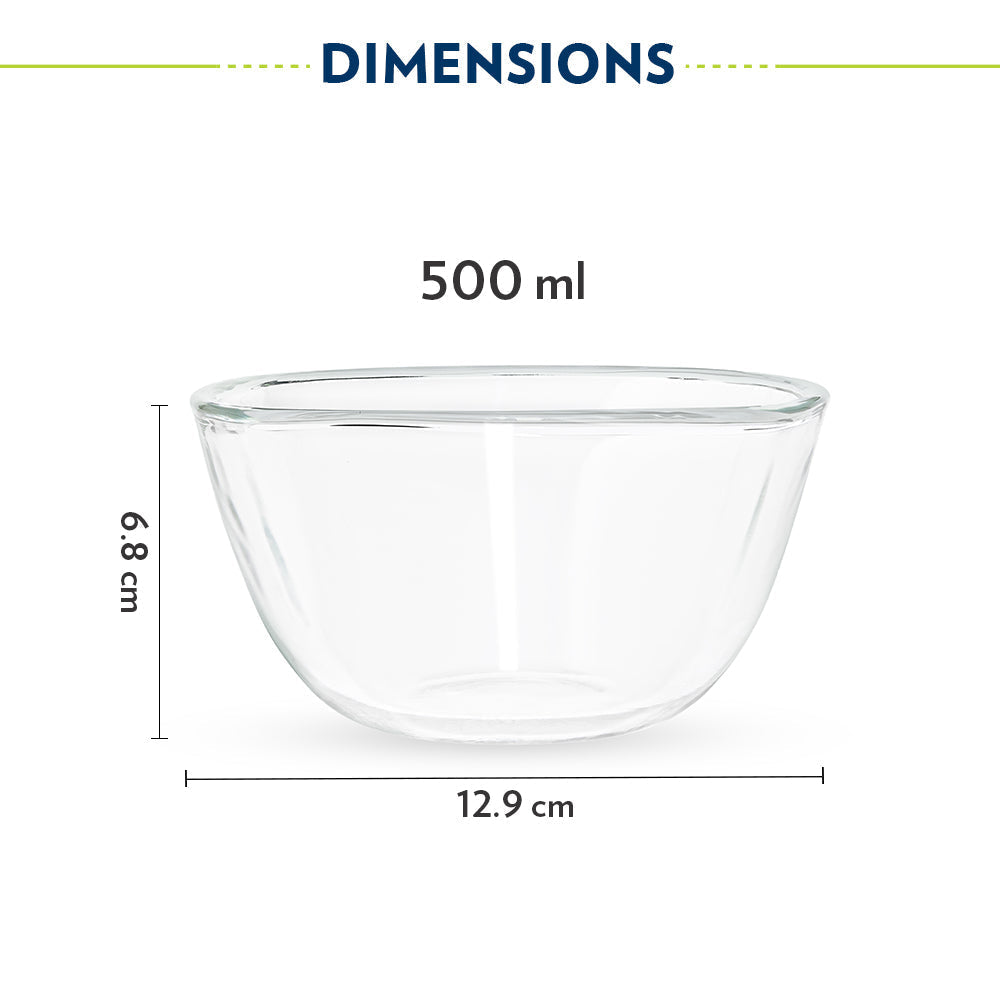 Bol de mélange et de service carré 500 ml