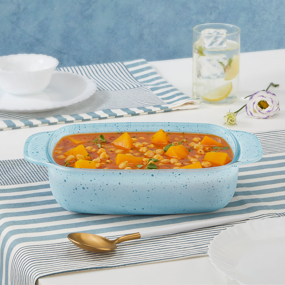 Plat Rectangulaire Creux Bleu 1,5L