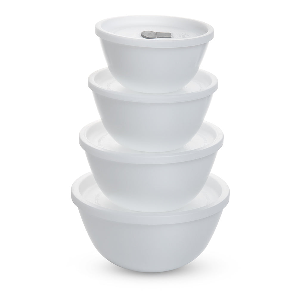 Ensemble de 2 bols mélangeurs avec couvercles – 750 ml + 500 ml