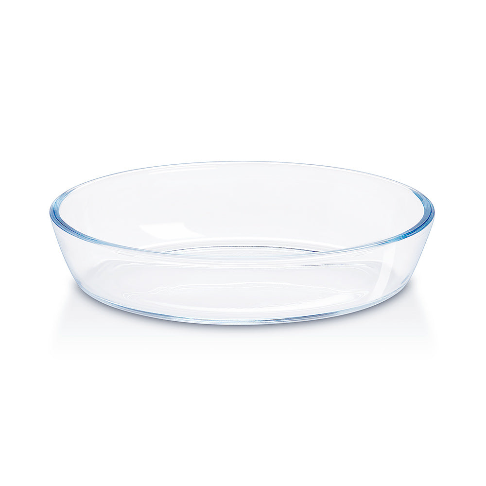 Plat de cuisson ovale en verre 700 ml