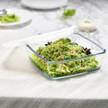 Plat de Cuisson Carré avec Couvercle 800ml
