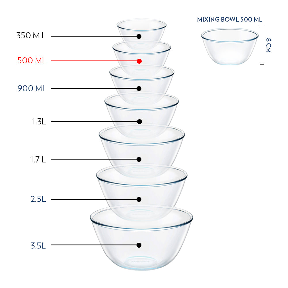 Bol mélangeur et de service 500 ml