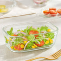 Plat rectangulaire en verre 3-en-1 – 450 ml