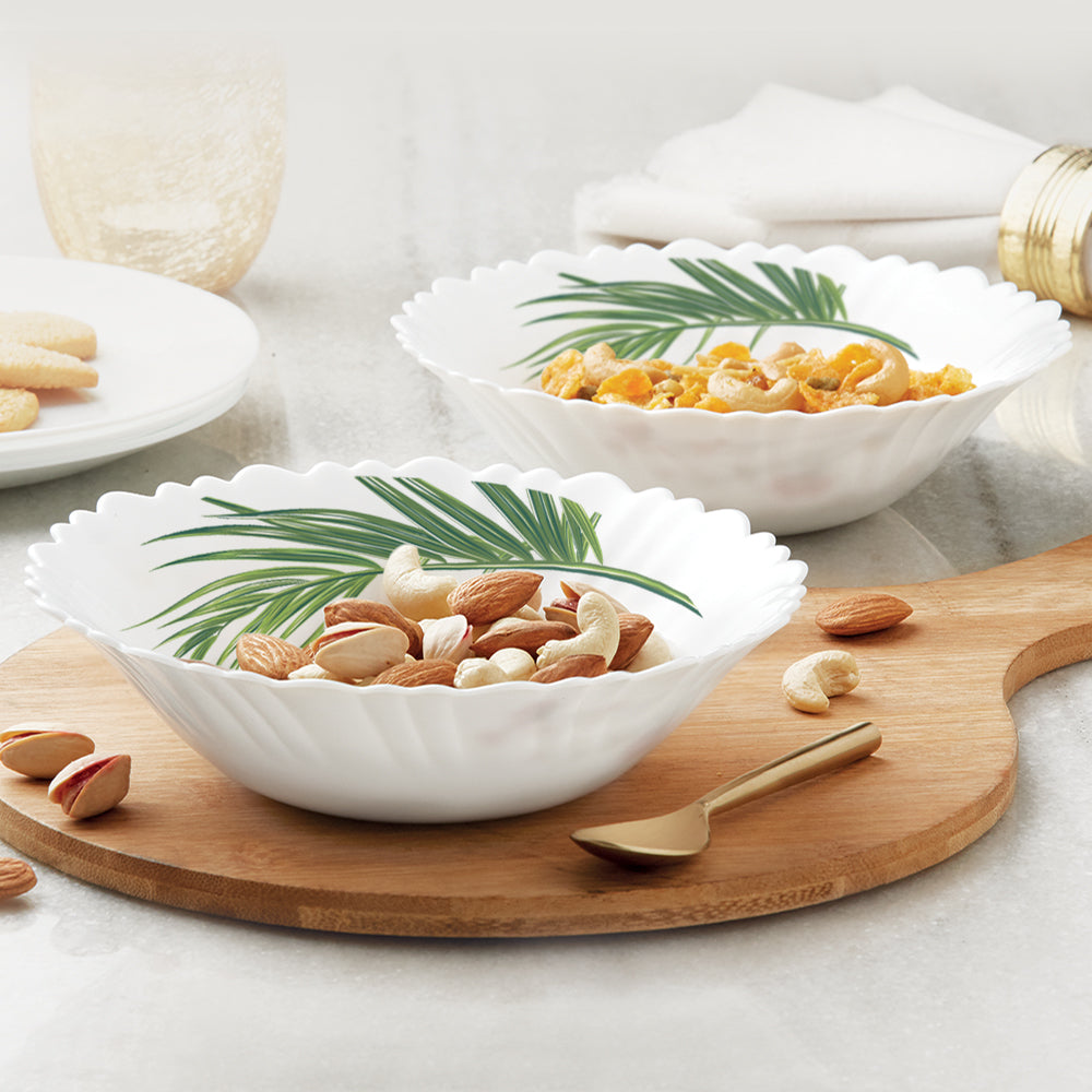 Lot de 2 bols polyvalents blancs