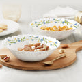 Lot de 2 bols polyvalents motif floral