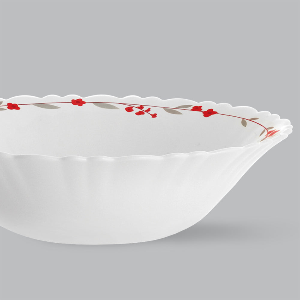 Ensemble de 2 bols polyvalents motifs baies rouges